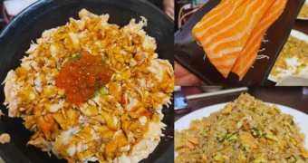 三味食堂｜Taipei台北萬華美食｜巨無霸鮭魚握壽司
