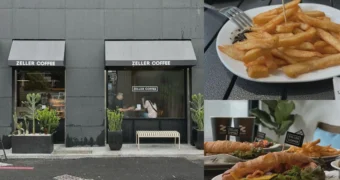 宅樂咖啡湖美店｜台南黑色質感咖啡廳｜鹹食甜食早午餐
